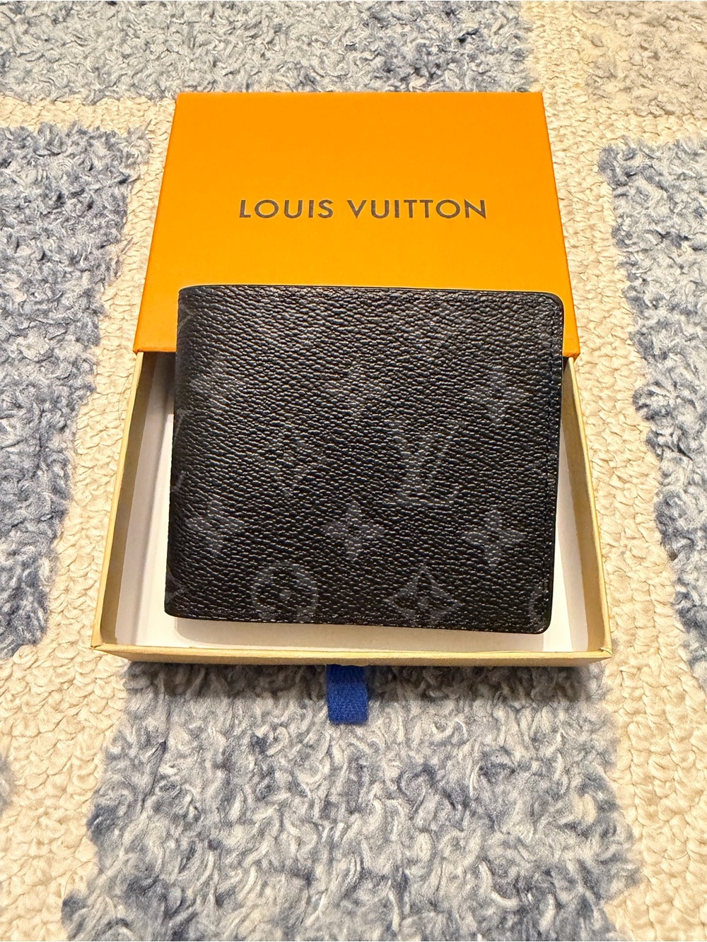 Louis Vuitton Black Monogram Eclipse Leather Wallet